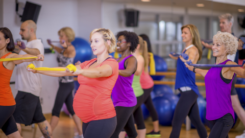 Fitness and Aerobics During Pregnancy | Tommy's